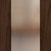 Mahogany full lite exterior door